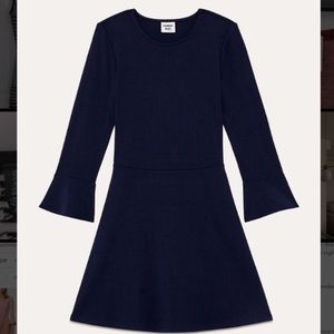 Aritzia Sunday best flared sleeve dress